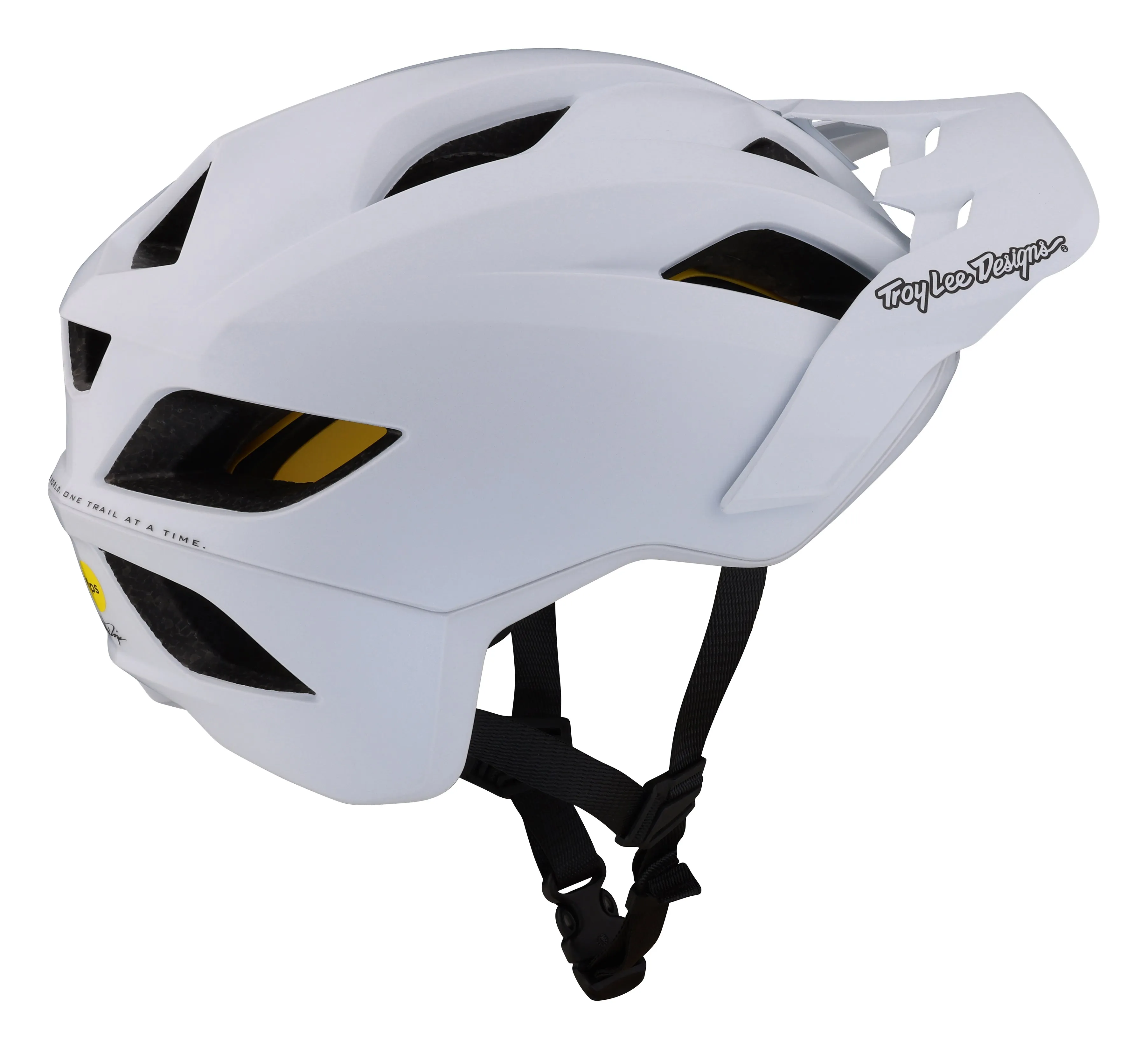 Troy Lee Designs Flowline MTB Helmet with MIPS - Orbit - Youth - White