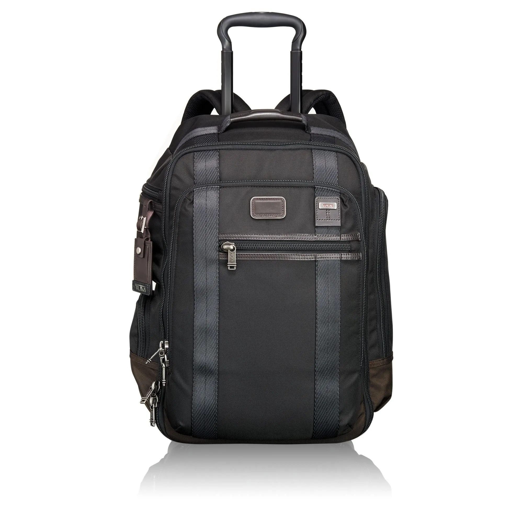 TUMI Alpha Bravo Men's Peterson Wheeled Backpack Hickory  