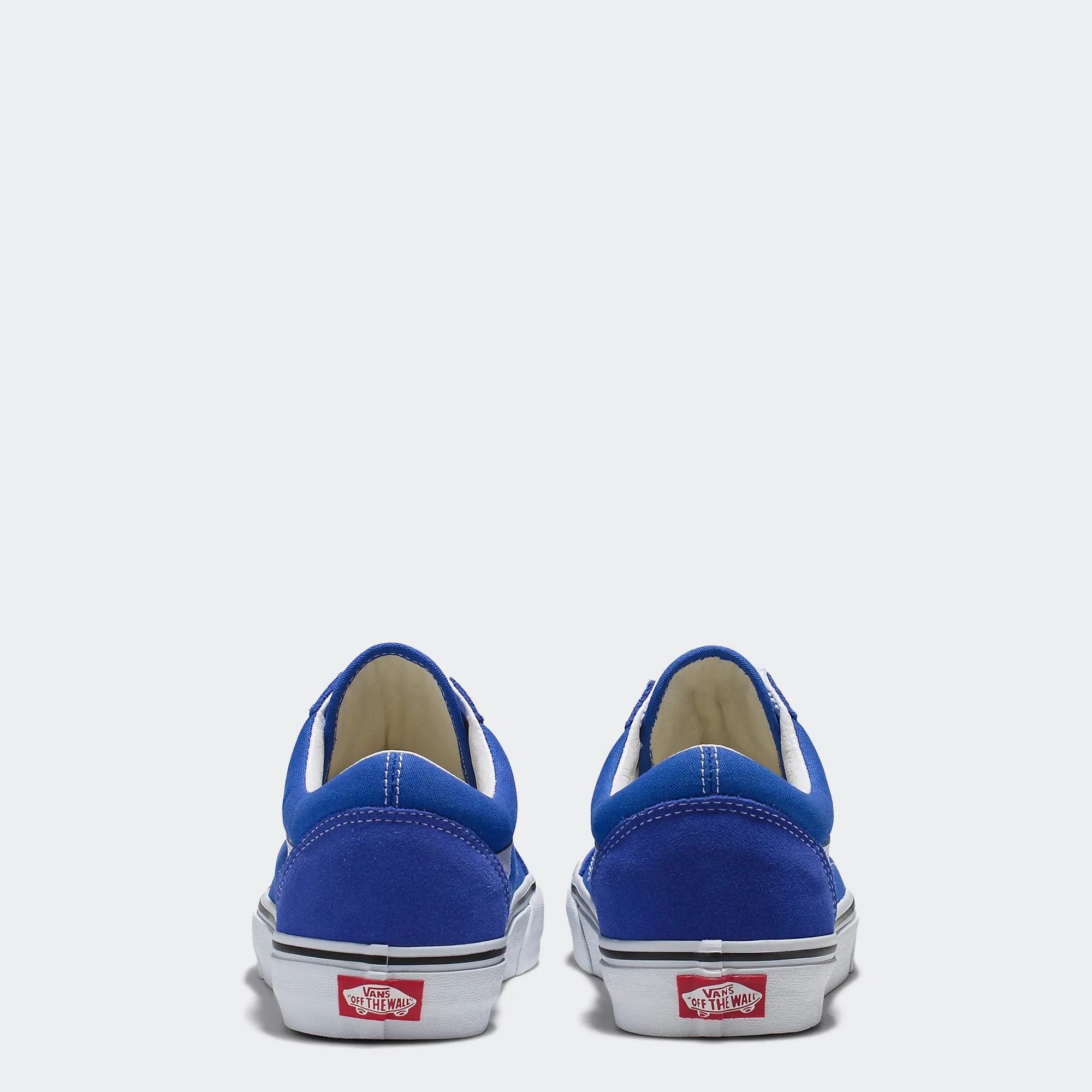 Unisex Vans Canvas Old Skool Shoes Dazzling Blue