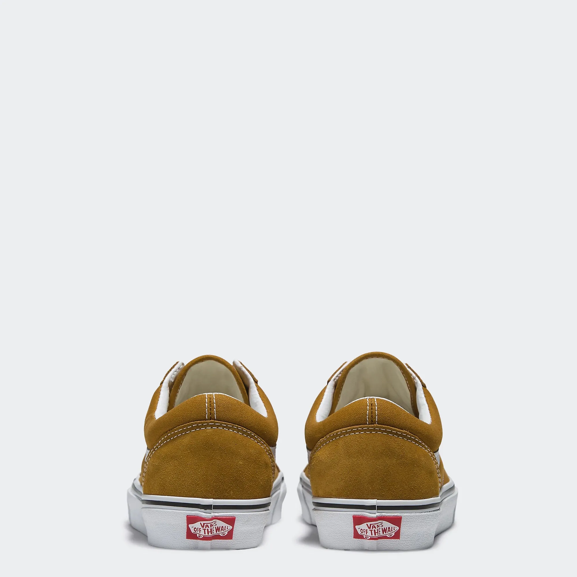 Unisex Vans Canvas Old Skool Shoes Golden Brown