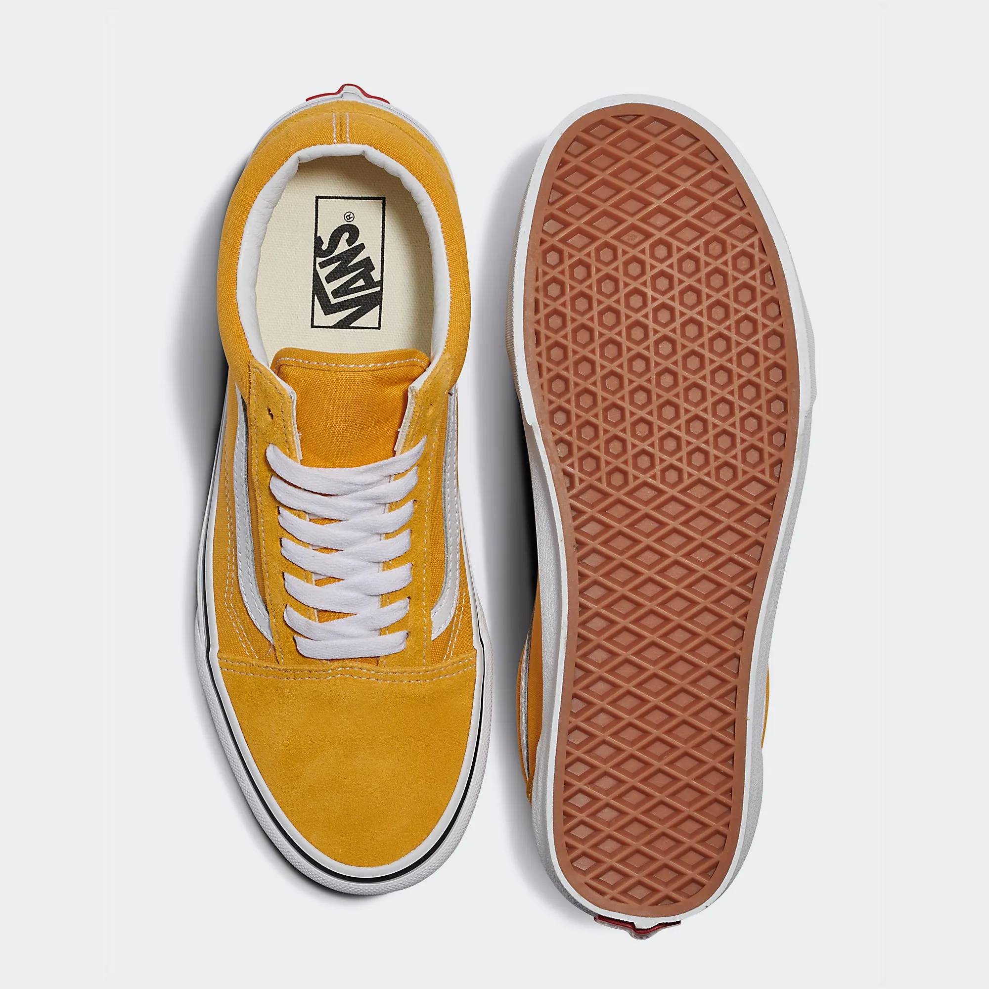 Unisex Vans Canvas Old Skool Shoes Golden Glow