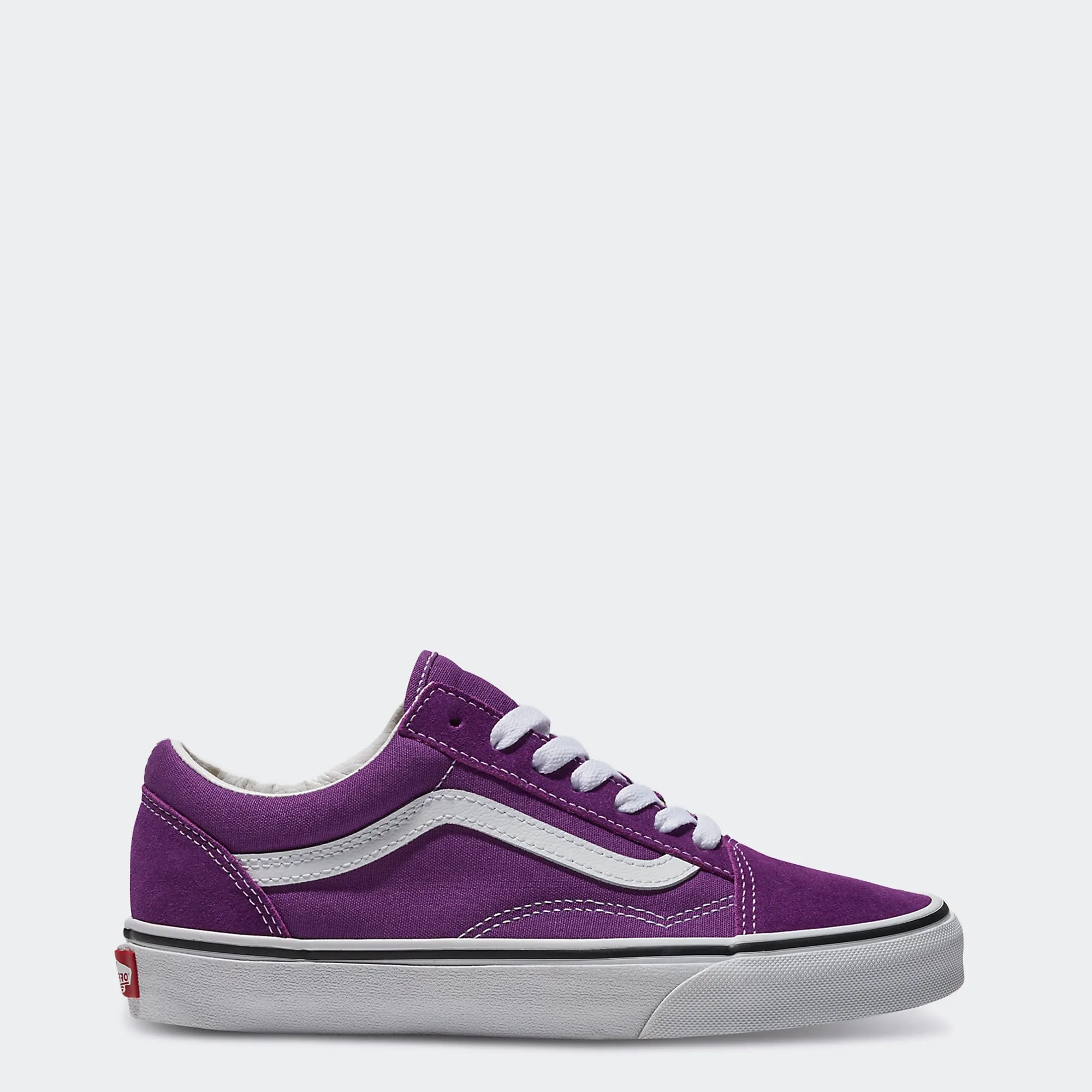 Unisex Vans Canvas Old Skool Shoes Purple Magic