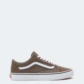 Unisex Vans Canvas Old Skool Shoes Walnut