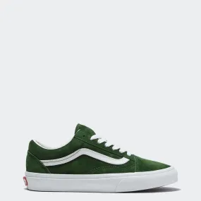 Unisex Vans Old Skool Pig Suede Shoes Douglas Fir