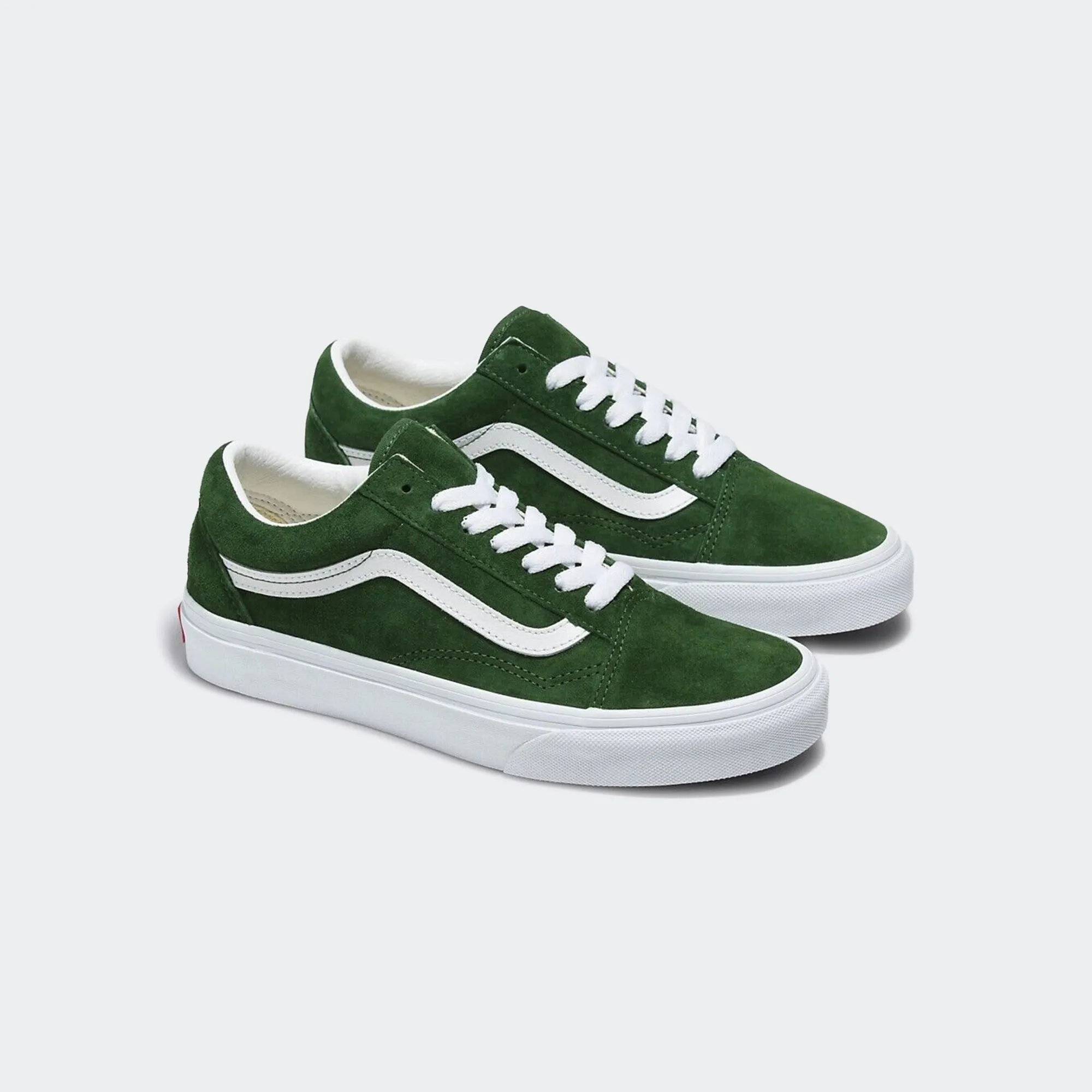 Unisex Vans Old Skool Pig Suede Shoes Douglas Fir