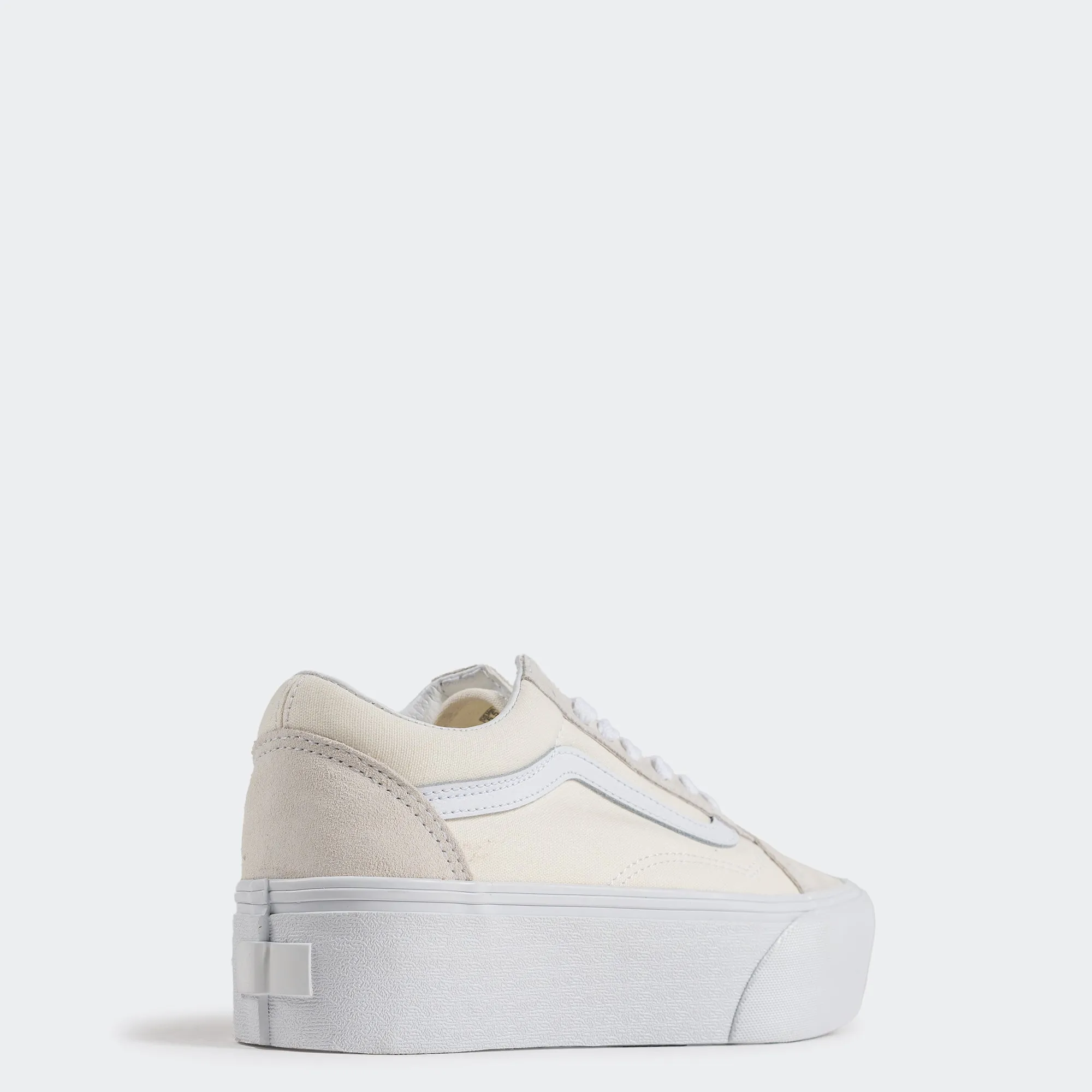 Unisex Vans Old Skool Stackform Shoes Marshmallow