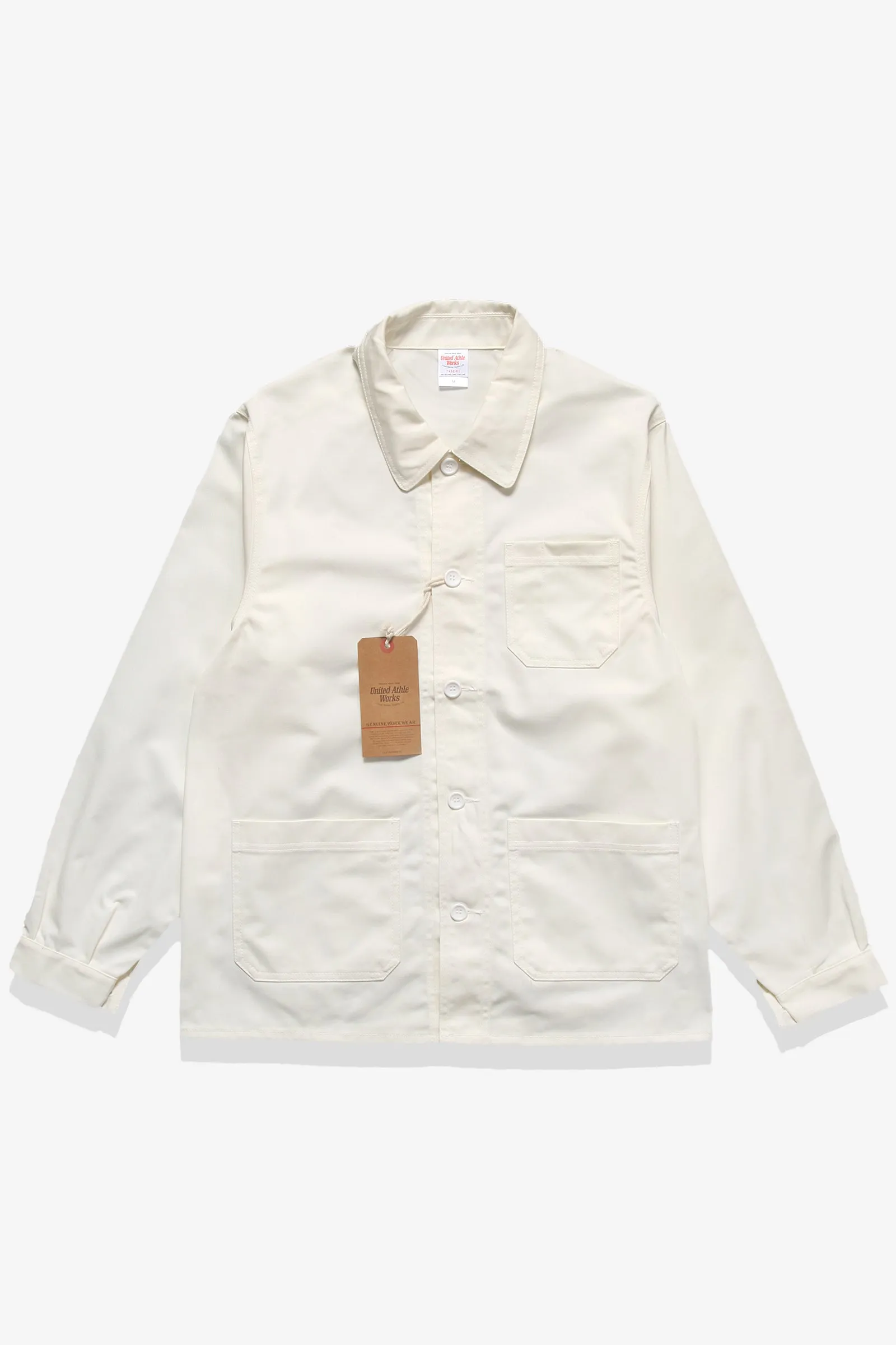 United Athle Works - 7452 Coverall Jacket - Off White