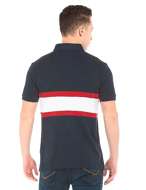 U.S. Polo Assn. Colour Block Slim Fit Polo Shirt