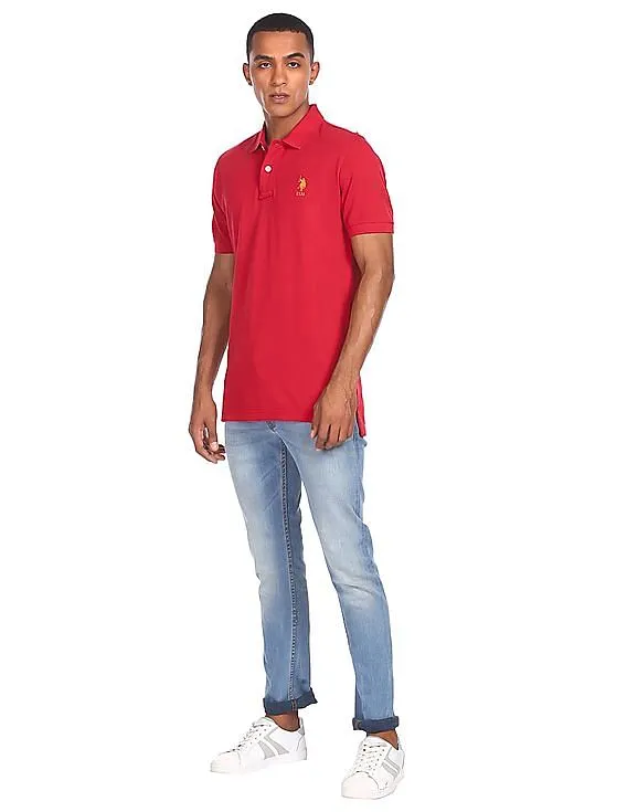 U.S. Polo Assn. Cotton Pique Polo Shirt