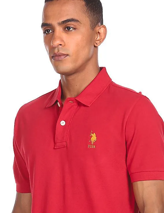 U.S. Polo Assn. Cotton Pique Polo Shirt