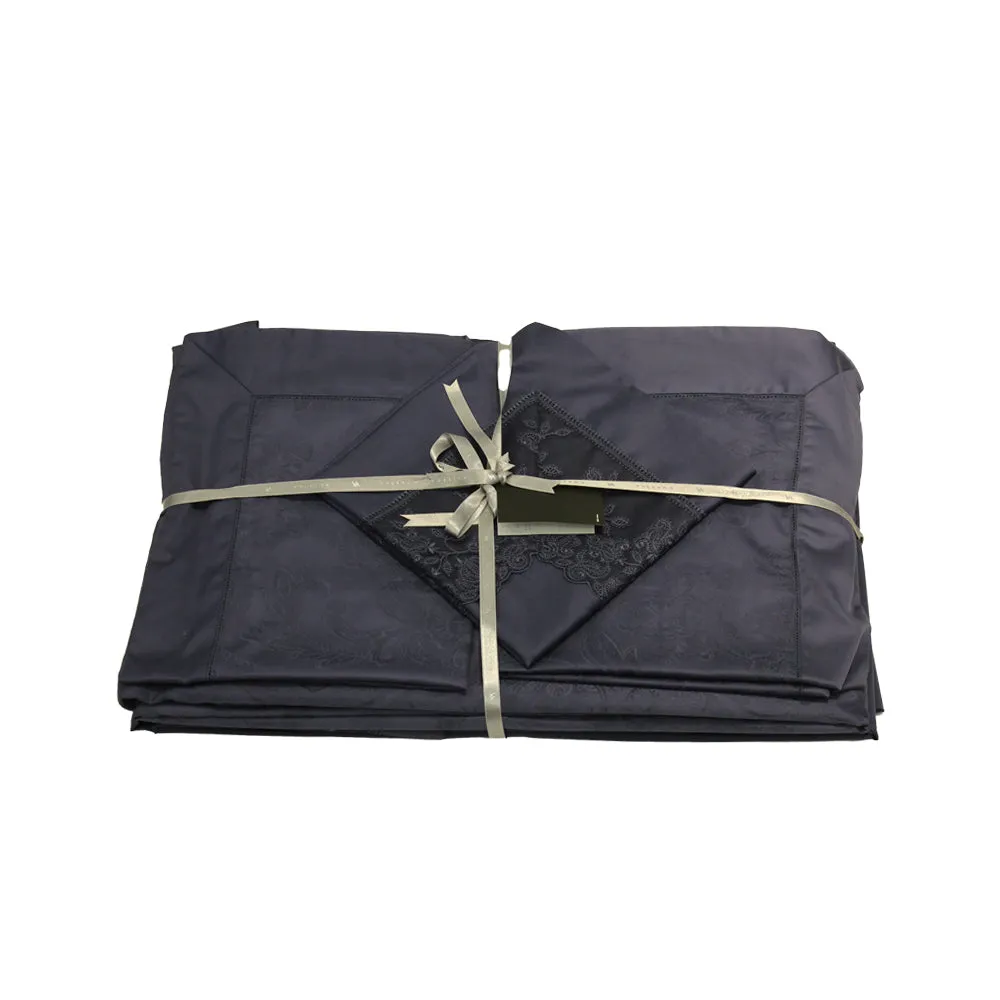 Valeron Arles Navy King Quilt Cover Set