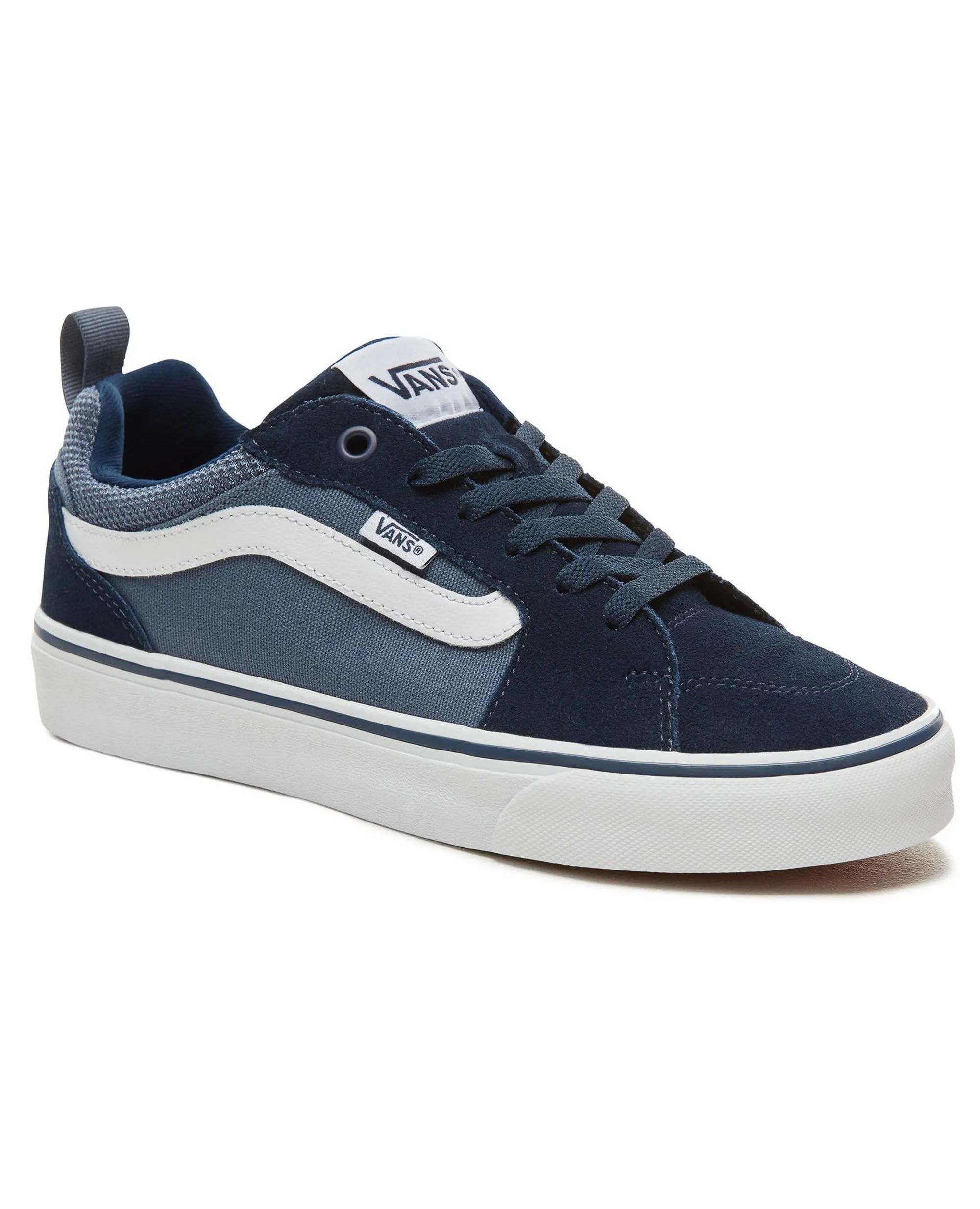 VANS Filmore Suede Canvas Trainers Dress Blues