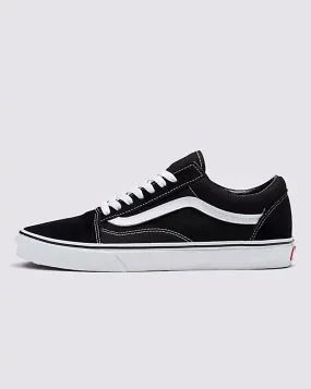 Vans Men's Old Skool canvas shoe, black/ white