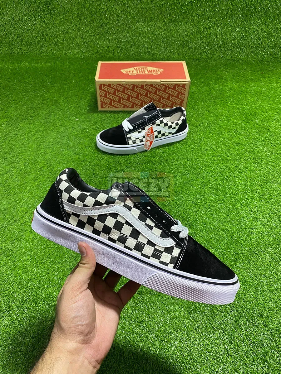 Vans Old Skool (Checkered) (B/W) (Premium Quality)