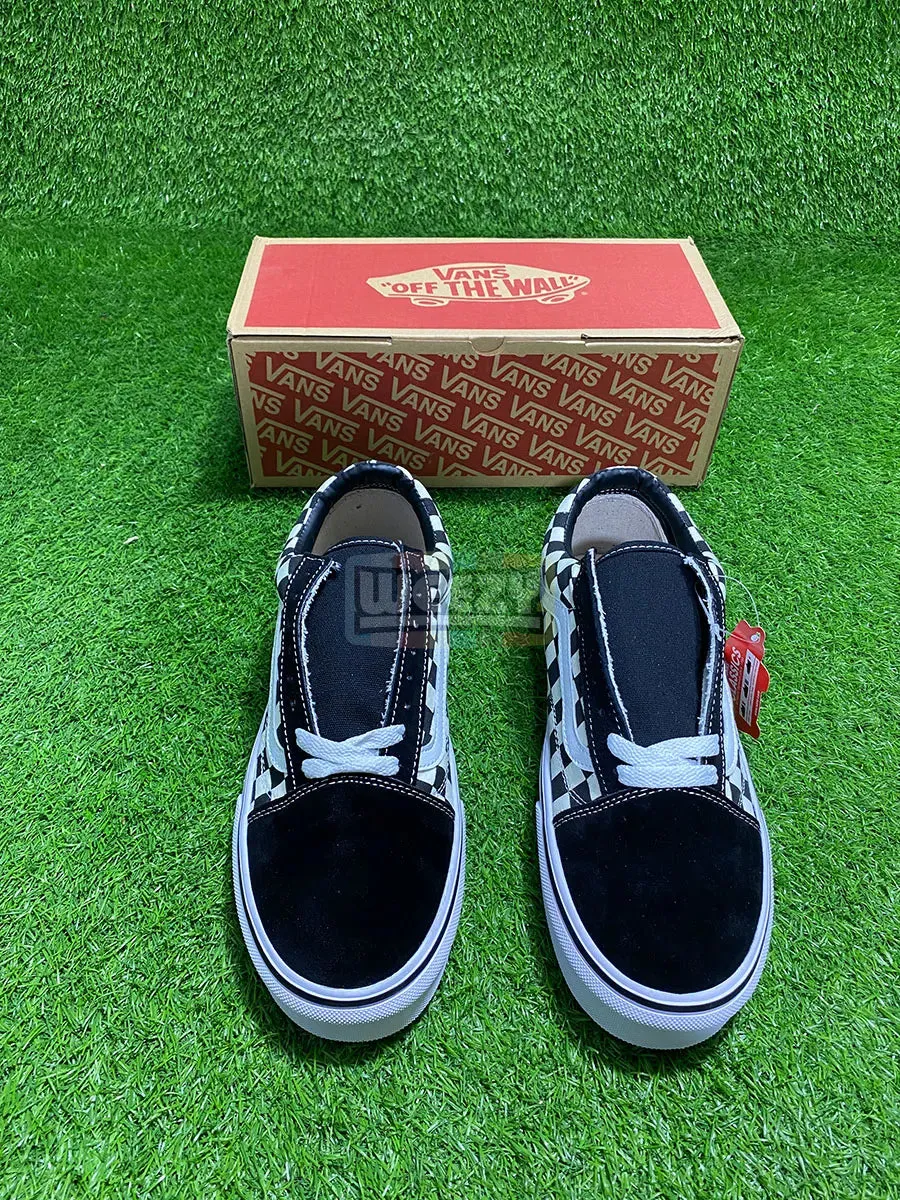 Vans Old Skool (Checkered) (B/W) (Premium Quality)