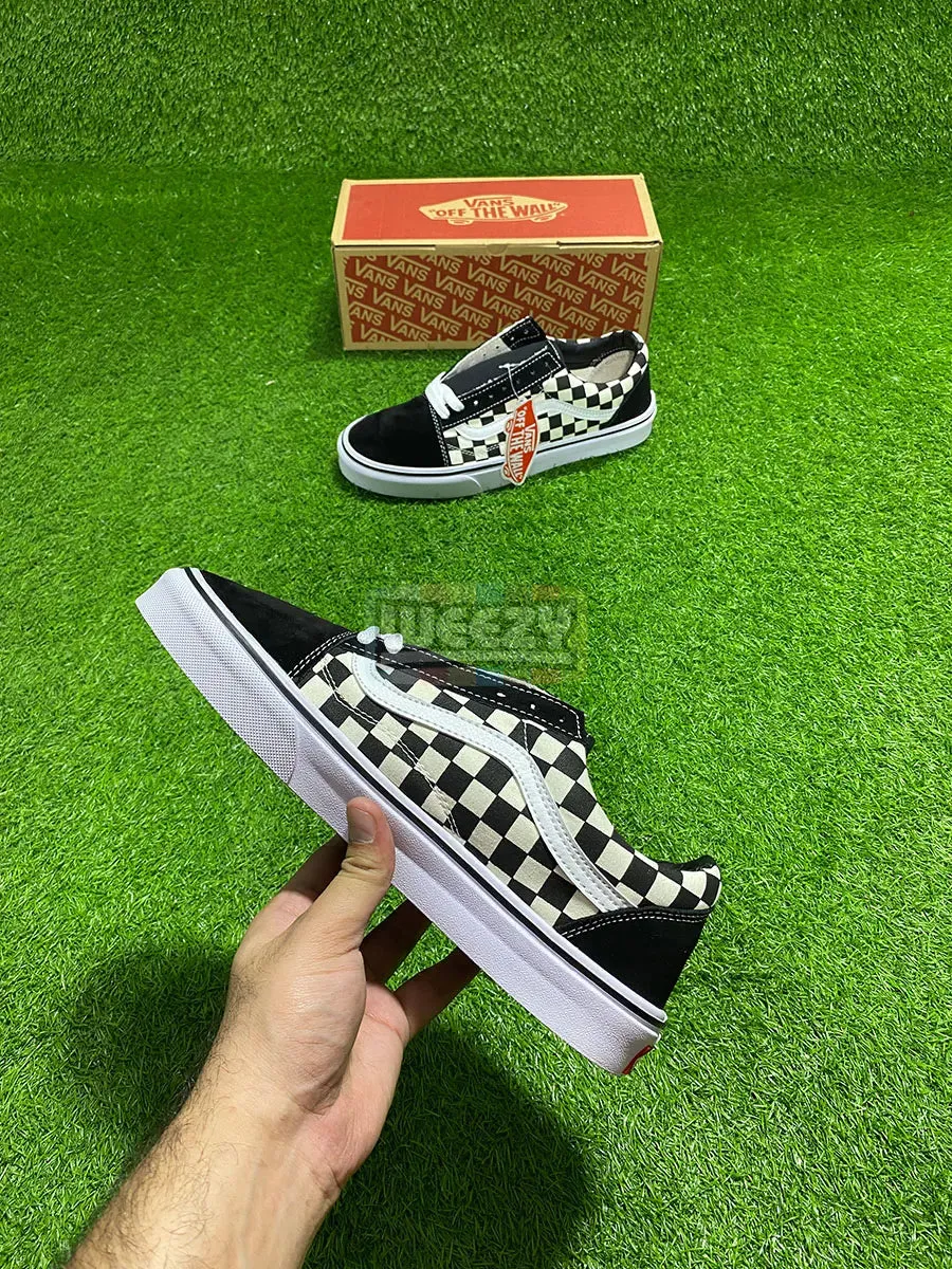 Vans Old Skool (Checkered) (B/W) (Premium Quality)