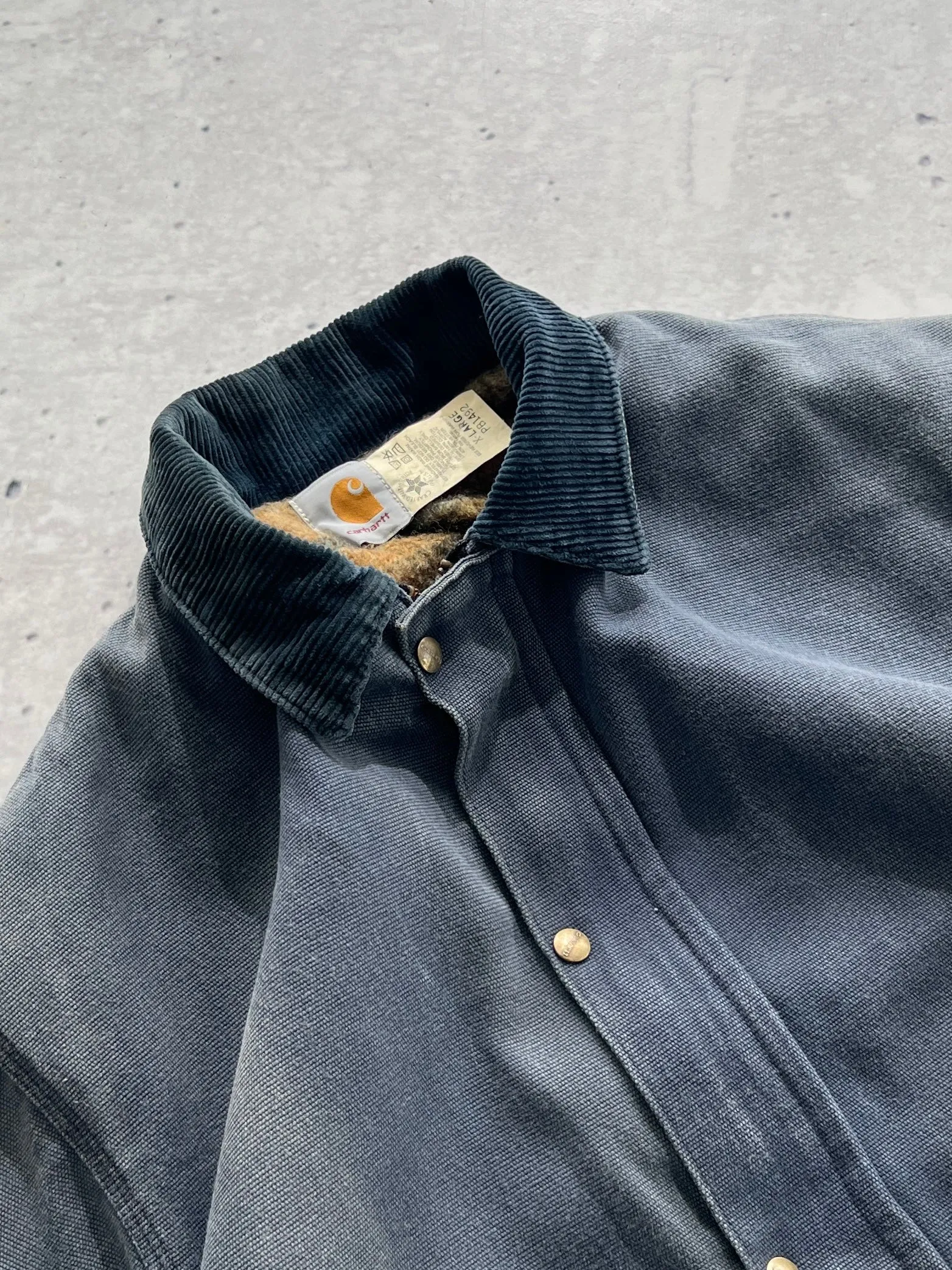 Vintage Carhartt blanket lined work jacket (XXL)