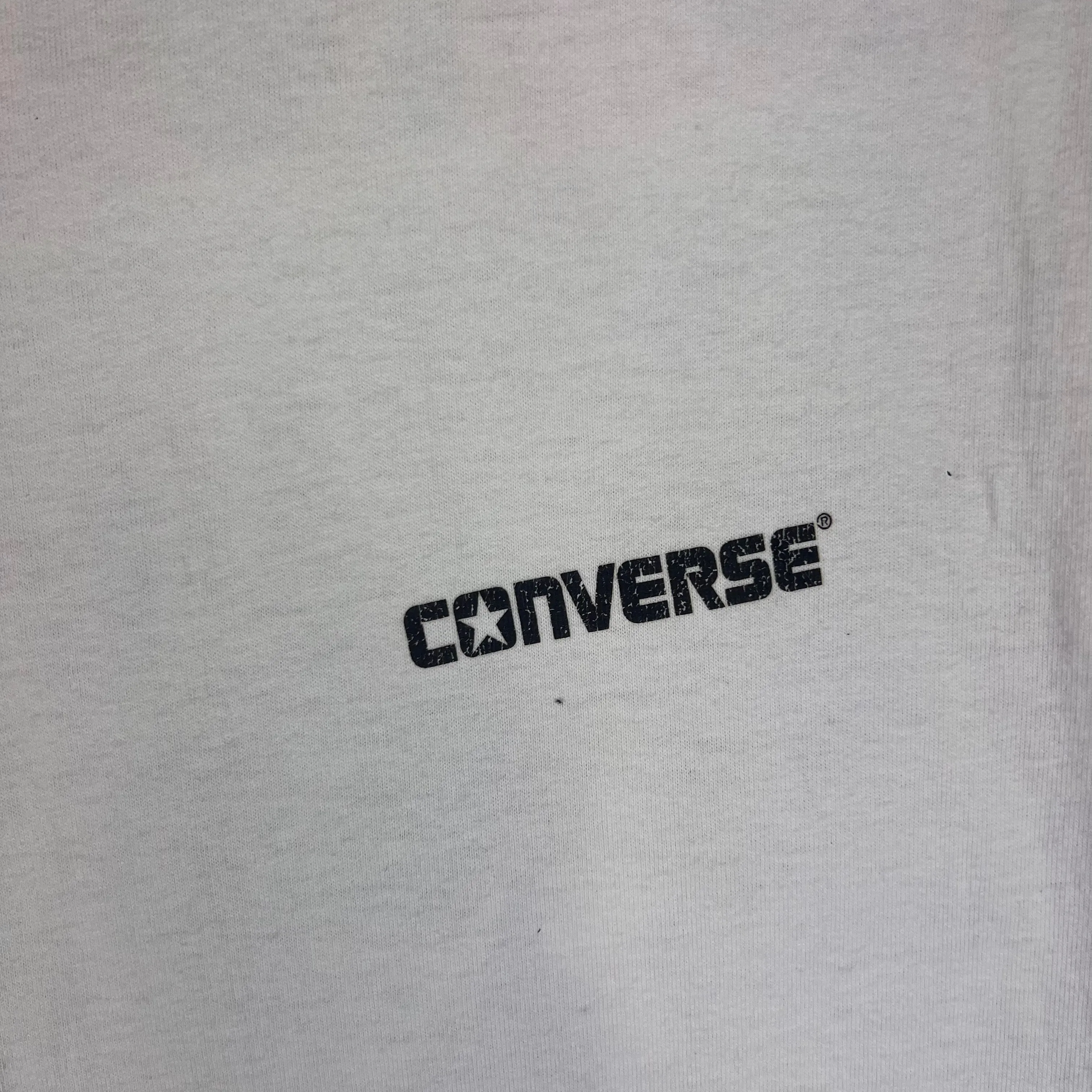 Vintage Converse Performance On A Higher Level Graphic Sleeveless T-shirt Vest White Rare