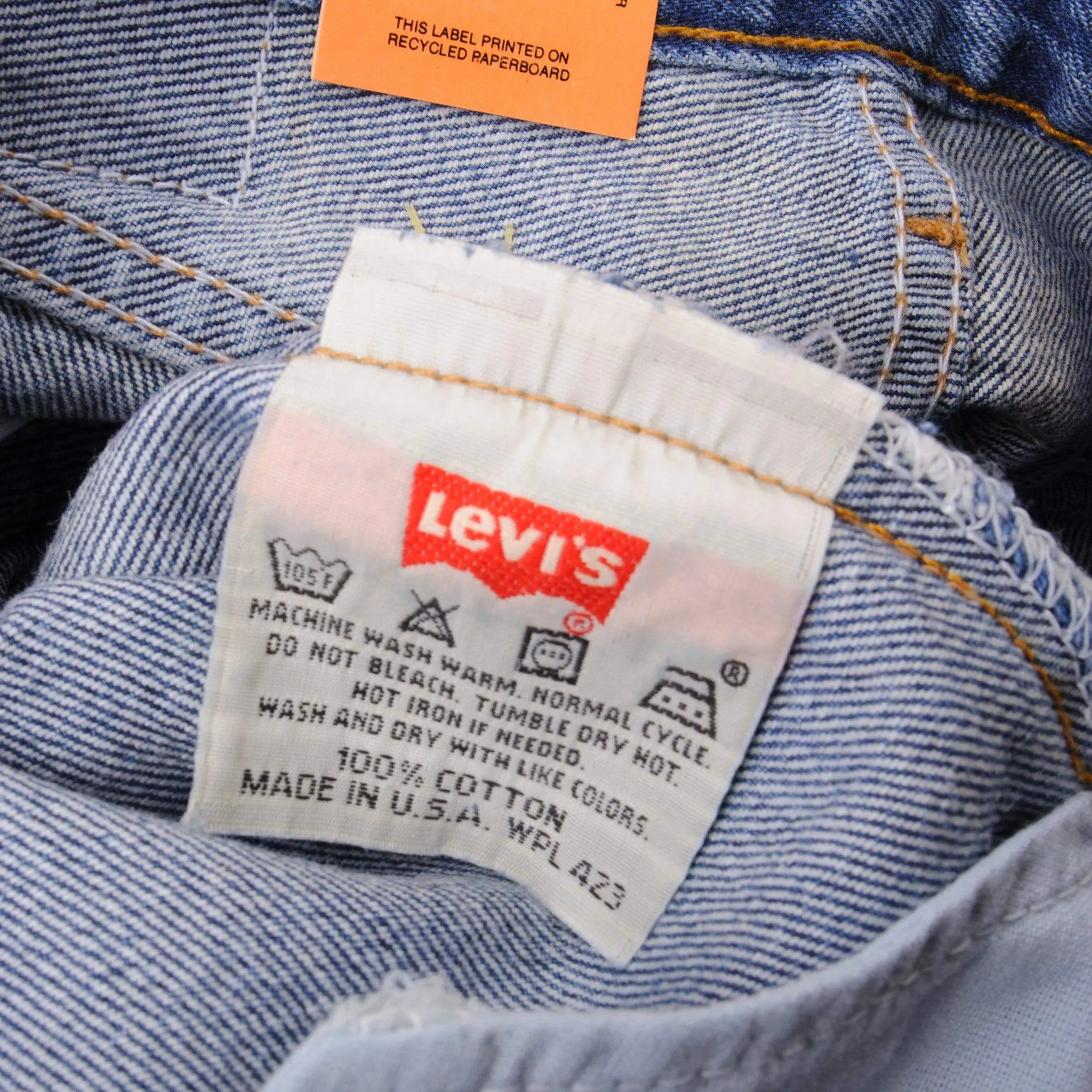 VINTAGE LEVIS 501 PRESHRUNK JEANS 1993 SIZE 30X32 W30 L32 MADE IN USA DEADSTOCK