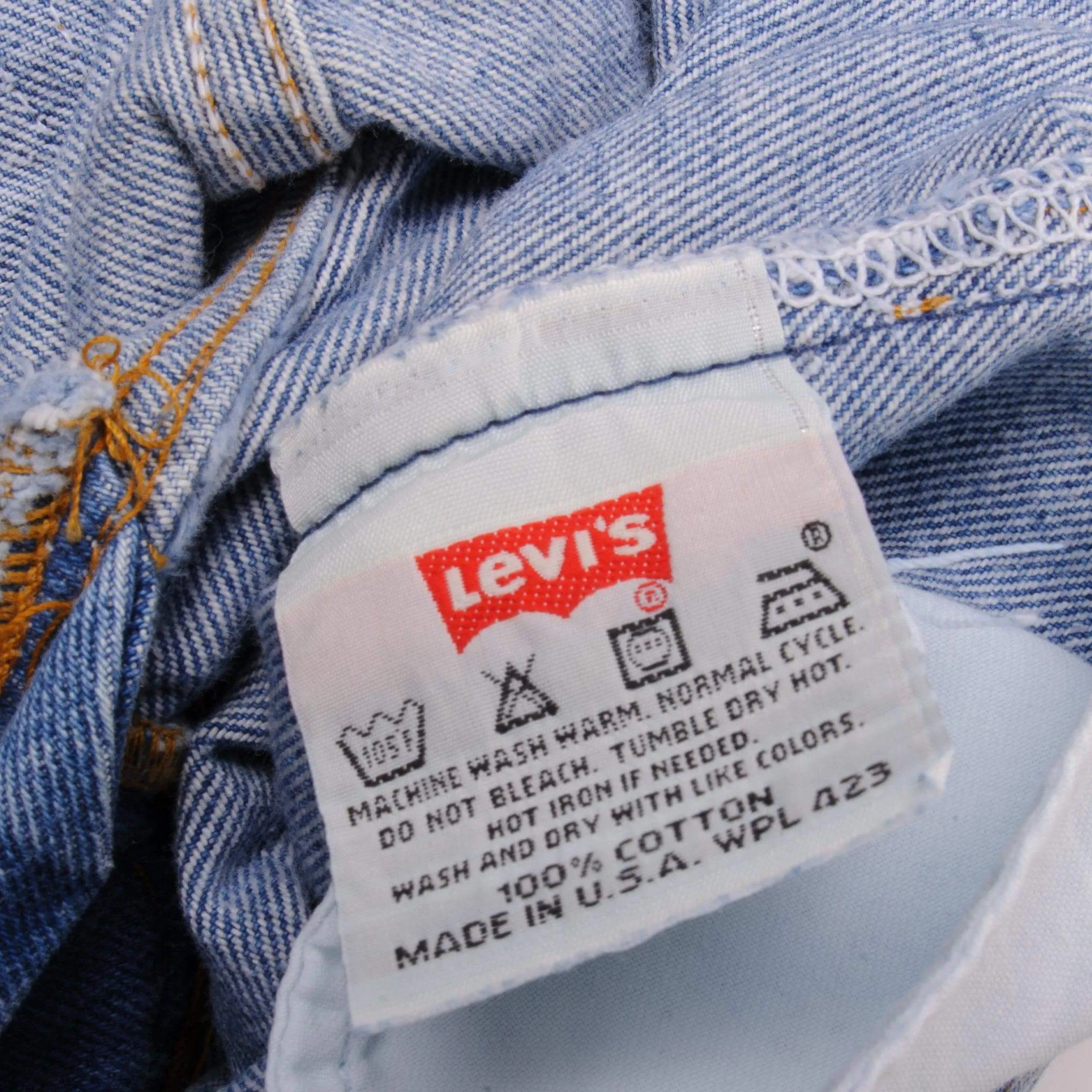 VINTAGE LEVIS 501 PRESHRUNK JEANS 1993 SIZE 38X32 W38 L32 MADE IN USA DEADSTOCK