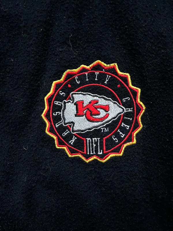 WESTSIDE STOREY VINTAGE | VINTAGE 90S CHIEFS LOGO ATHLETIC DENIM LETTERMAN JACKET