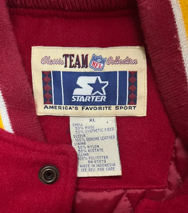 WESTSIDE STOREY VINTAGE | VINTAGE 90S CHIEFS RARE STARTER LETTERMAN JACKET