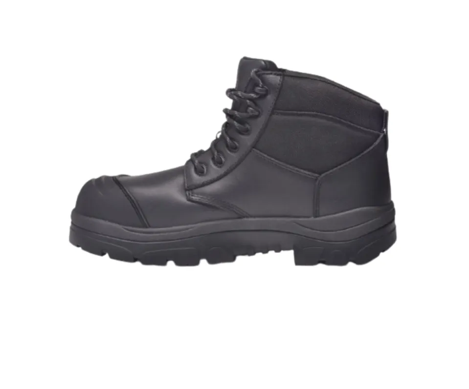 Wide Load 690BLWC Composite Safety Toe Laced Waterproof 6 inch Work Boot - Black - 6E Only