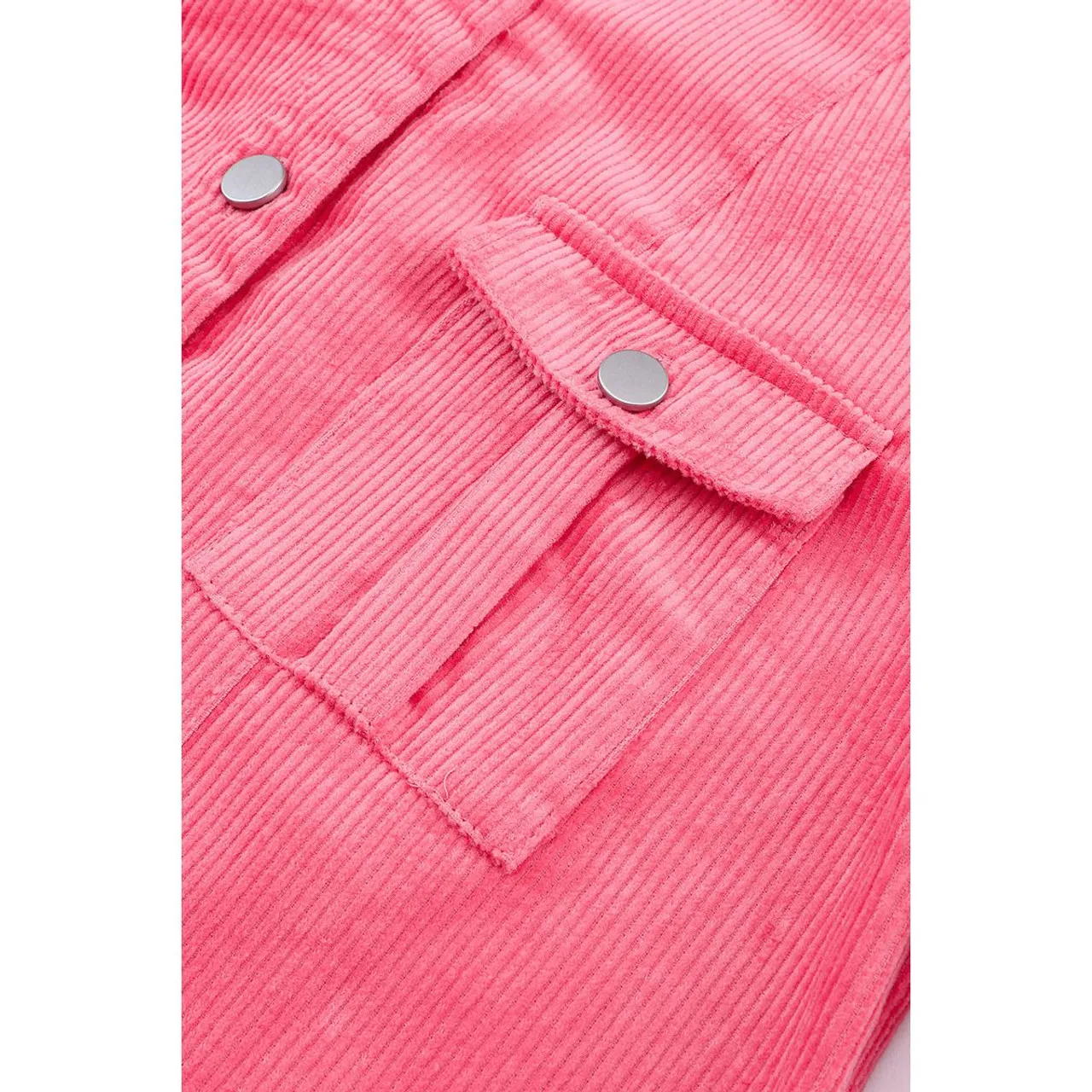 Women's Claire Buttoned Flap Pocket Corduroy Jacket