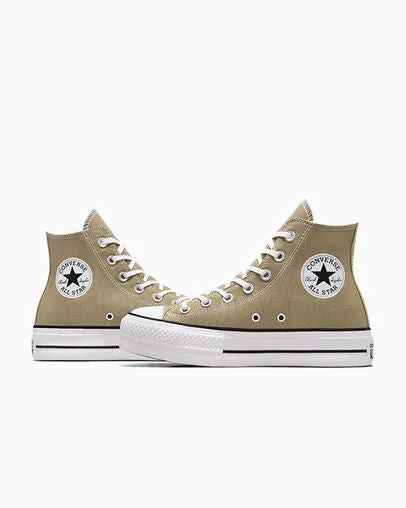 Women's Converse Chuck Taylor All Star Lift Platform Shoes Mossy Sloth