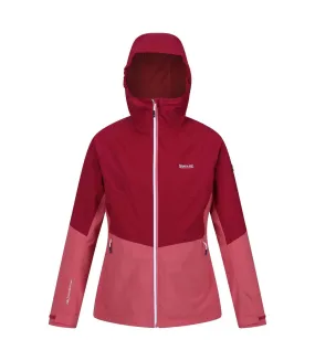 Womens/ladies wentwood viii 2 in 1 jacket mineral red/rumba red Regatta