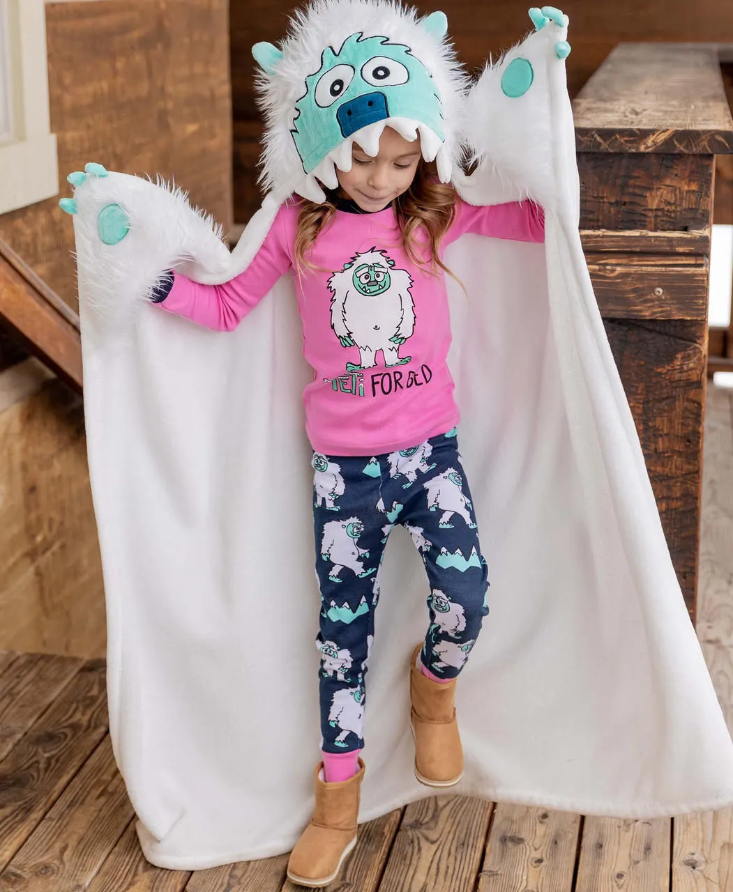 Yeti Kid's Hooded Blanket